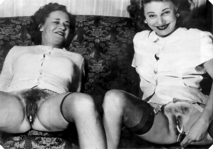Retro pornography of 1930-1940
