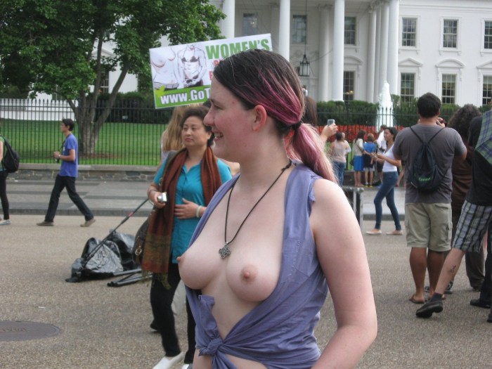 Publicly exposed chest