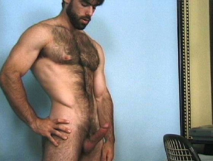 Naked hairy Caucasians