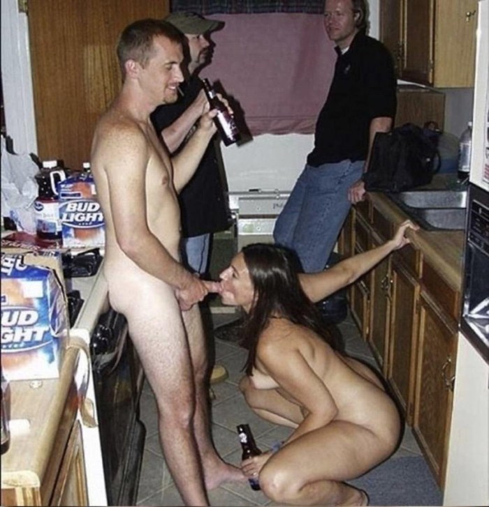 Drunk girls are debauchery