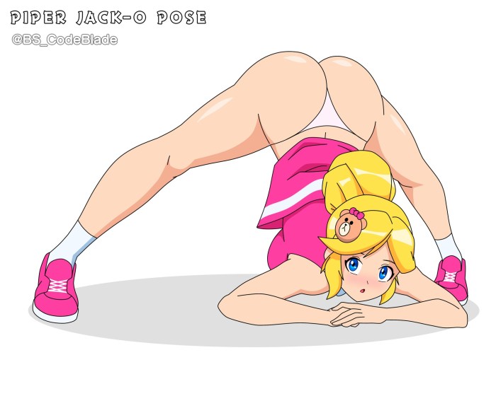 Naked piper bravo step