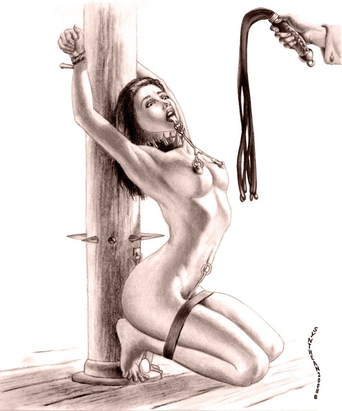 Girls slaves drawings