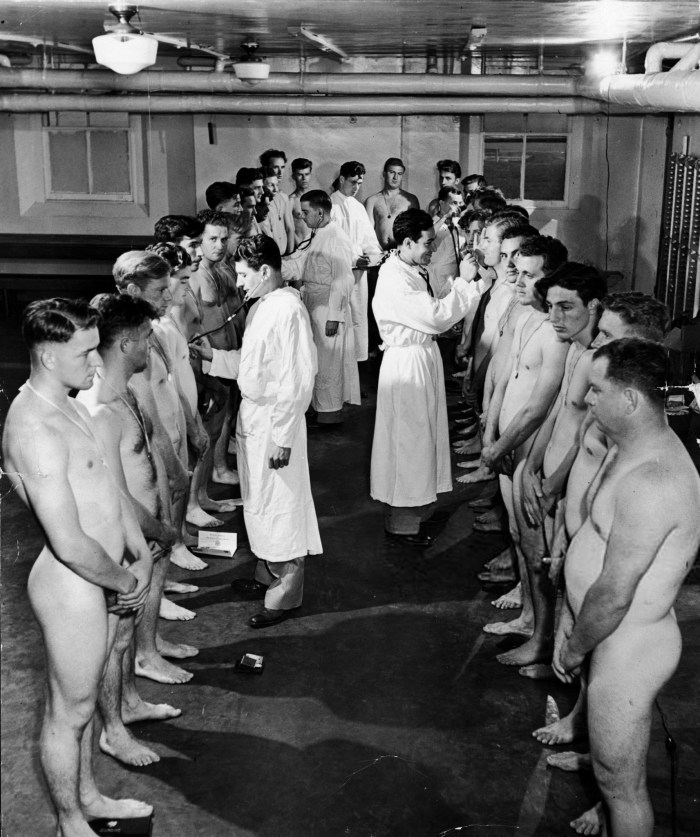 Naked guys at the medical board