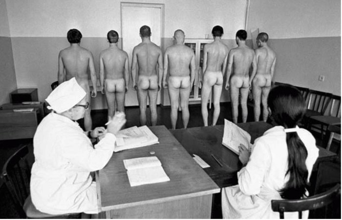 Drawers at the USSR medical board