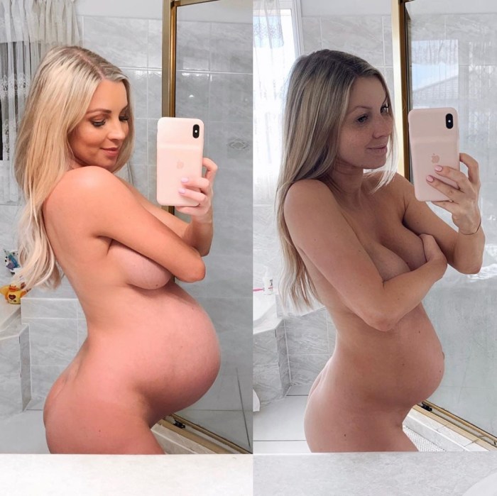 Naked stars on Instagram
