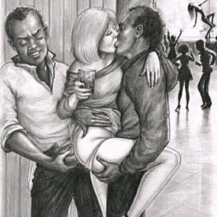 Interracial porn shows