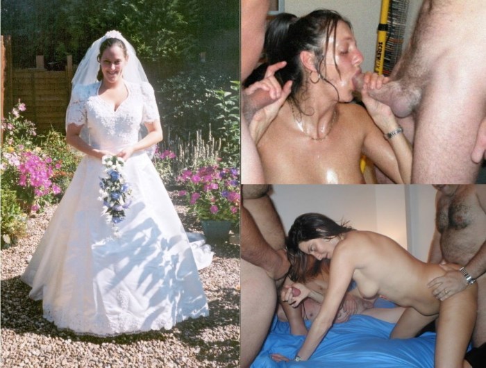 Naked brides porn. Amateur