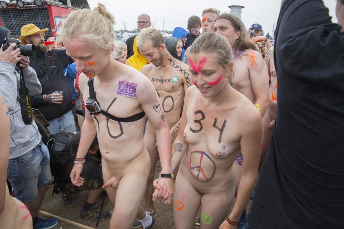 Run naked in Europe