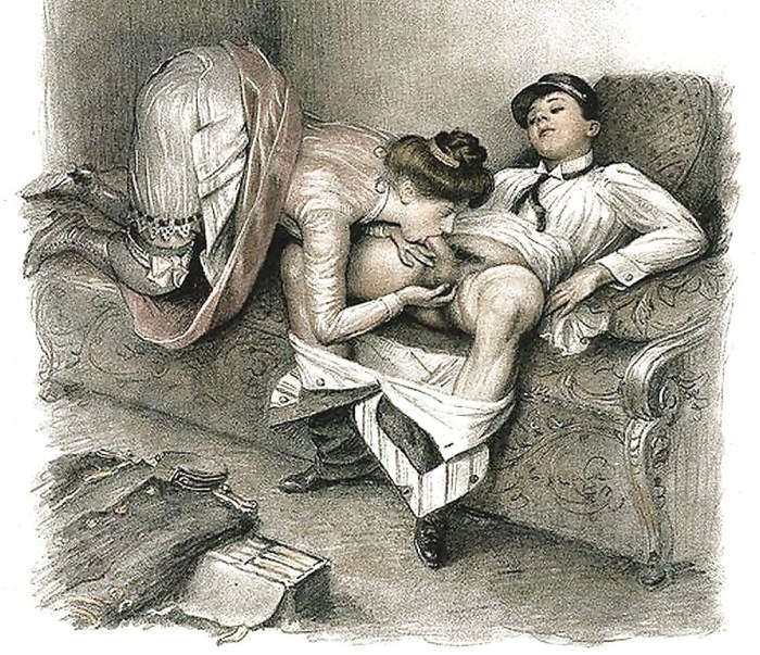 Pornographic illustrations