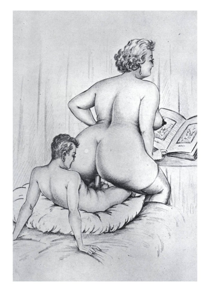 Pornographic drawings