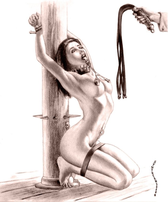 Girls slaves drawings