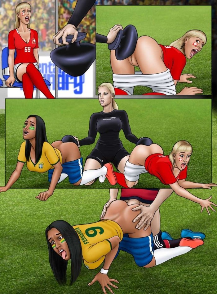 Football hentai comics