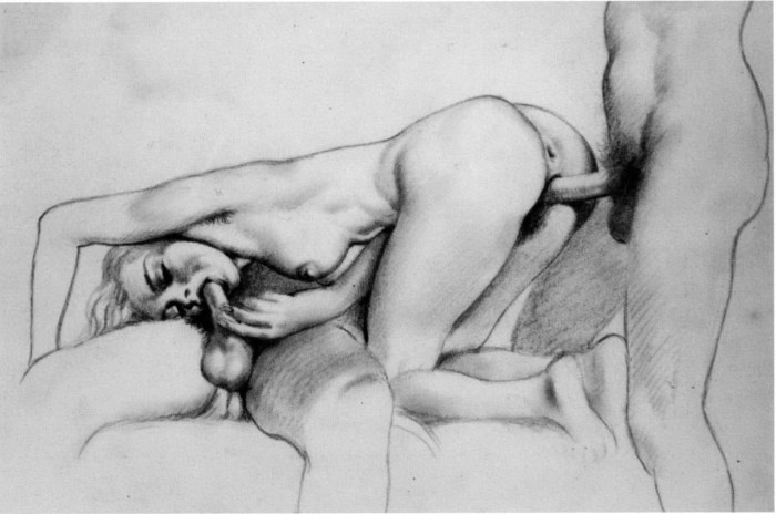 Pornographic sketches