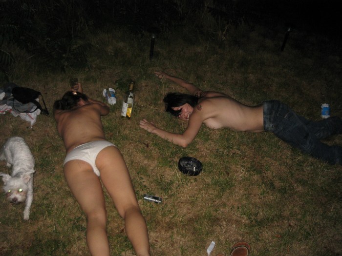 Drunk girls naked