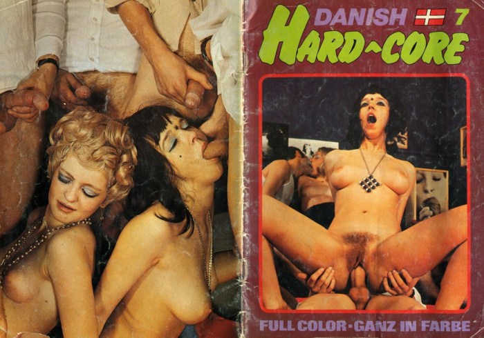 Magazines for hard pornography