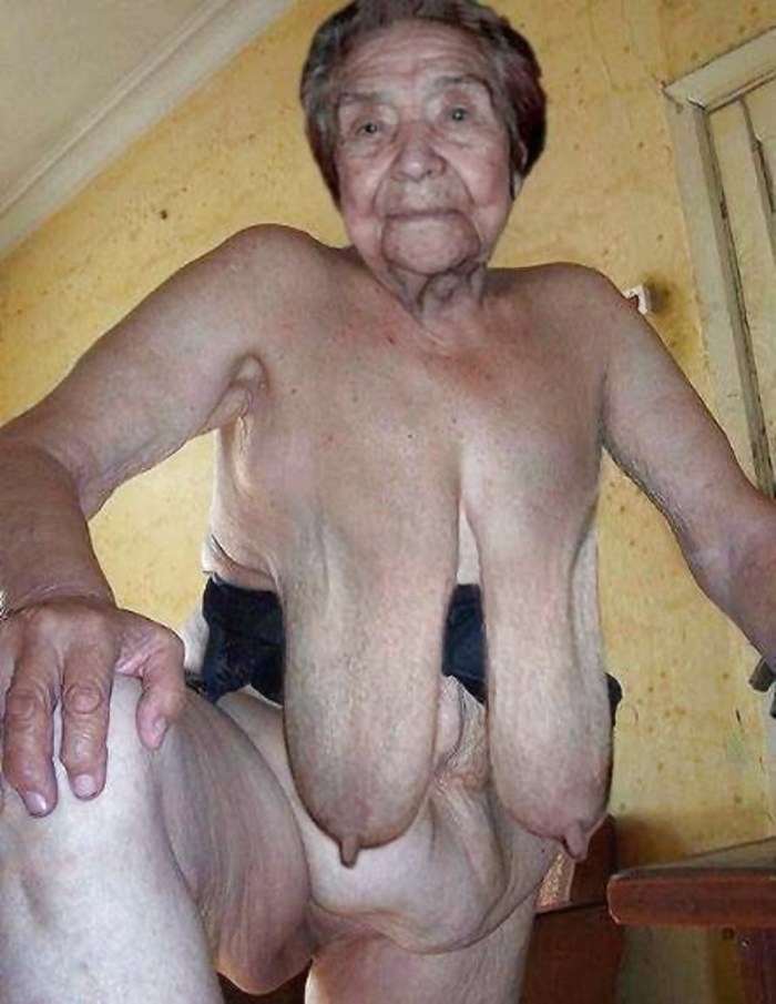 Very old naked grandmas