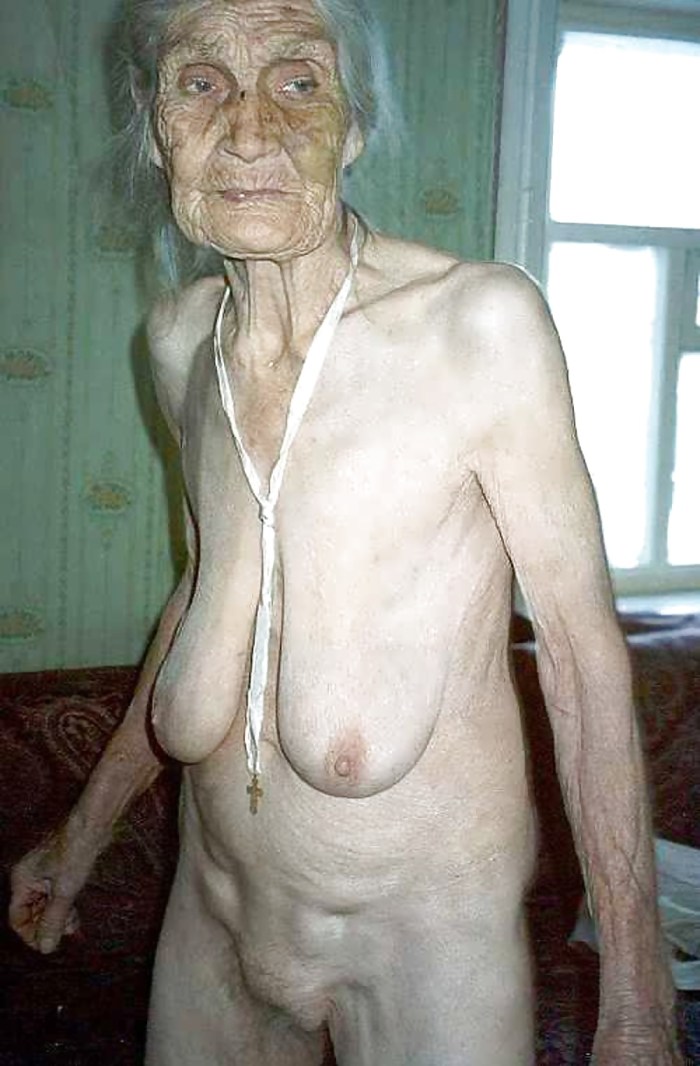 Tits of very old grandmothers