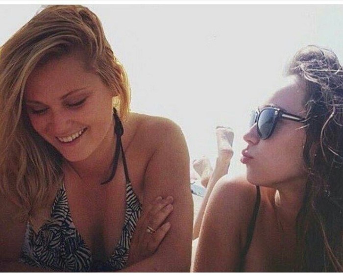 Eliza Taylor and Alicia Debem in marriage