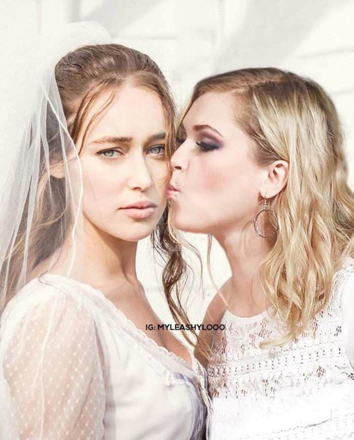 Alicia Debem-Cerry and Eliza Taylor