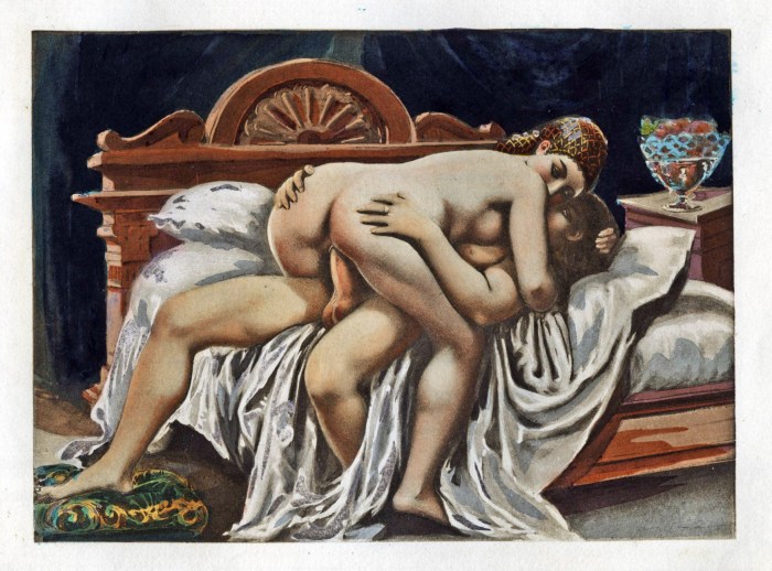 Koitus in the art of Paul Avril