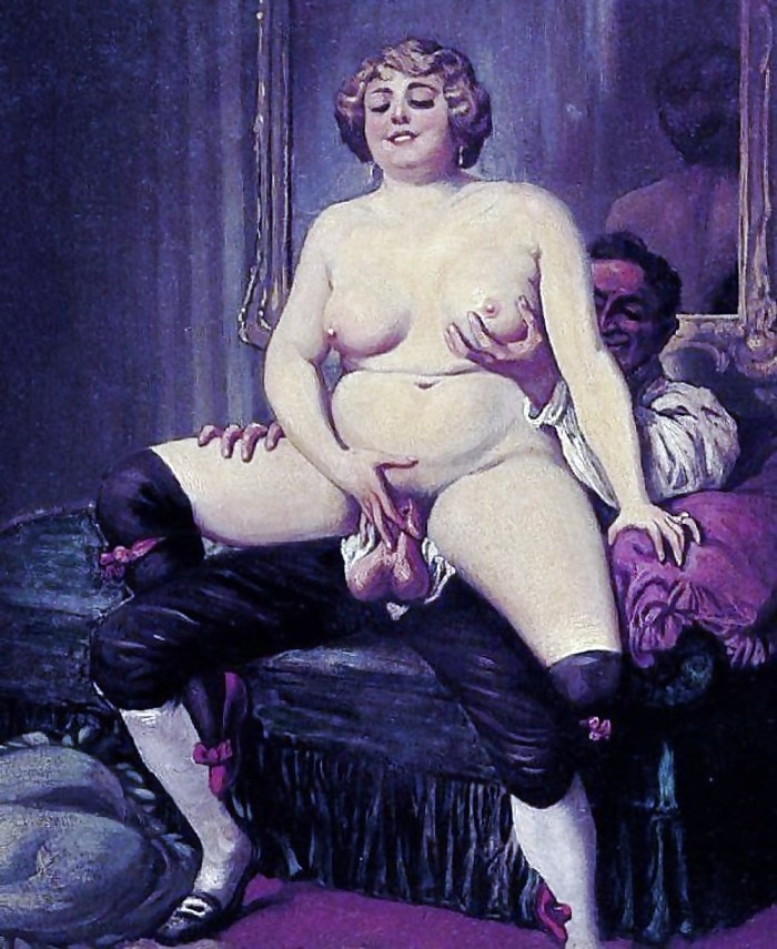 Pornographic painting