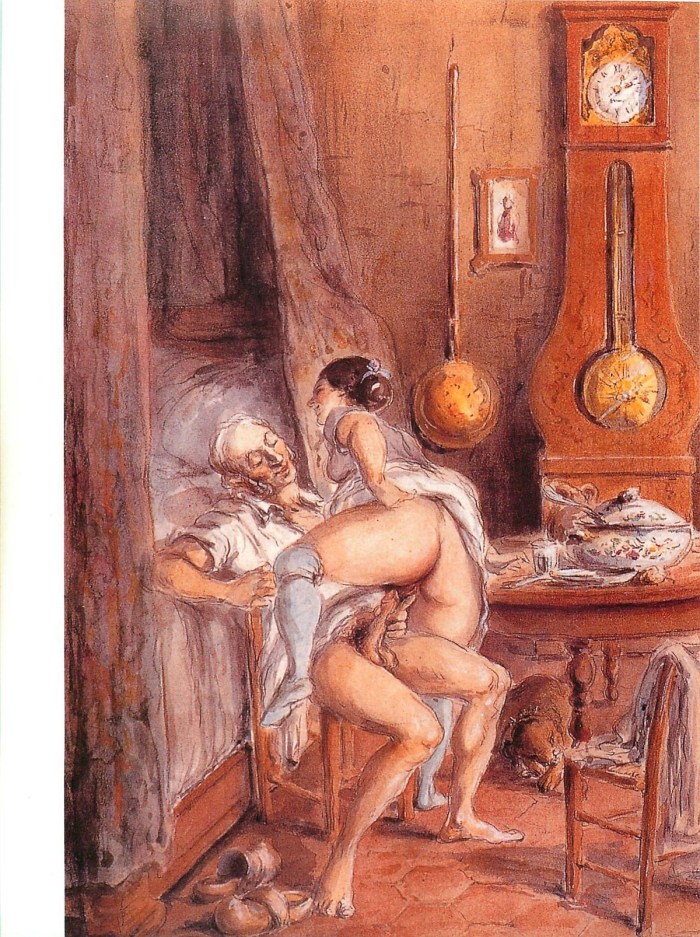 Pornographic painting