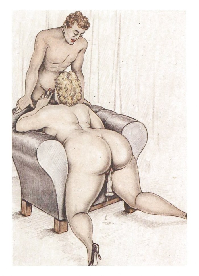 Pornographic drawings