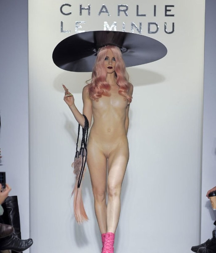 Charlie Le Mindu show 2019 Models