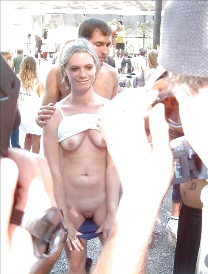 Random exposure in public