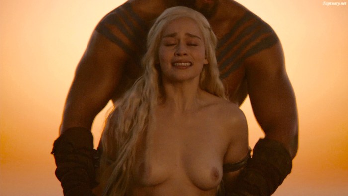 Emilia Clark Deineeris Sex