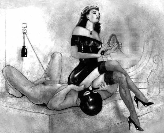 Toilet slave female dominance